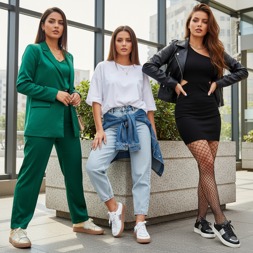 ASIA Zapato de Cuero Chic