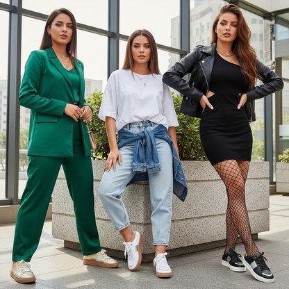 ASIA Zapato de Cuero Chic