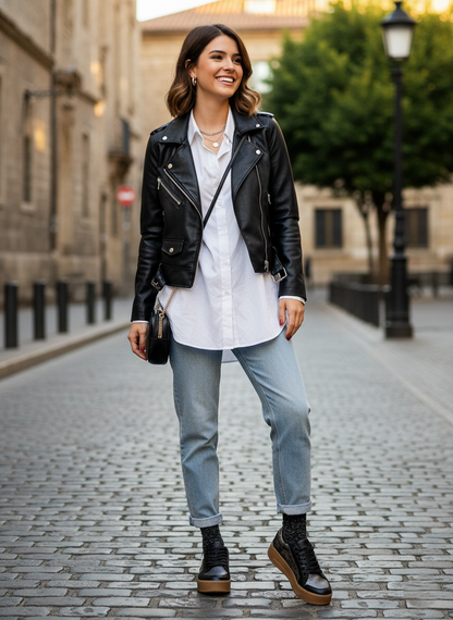 AMARA Zapato de Cuero Chic