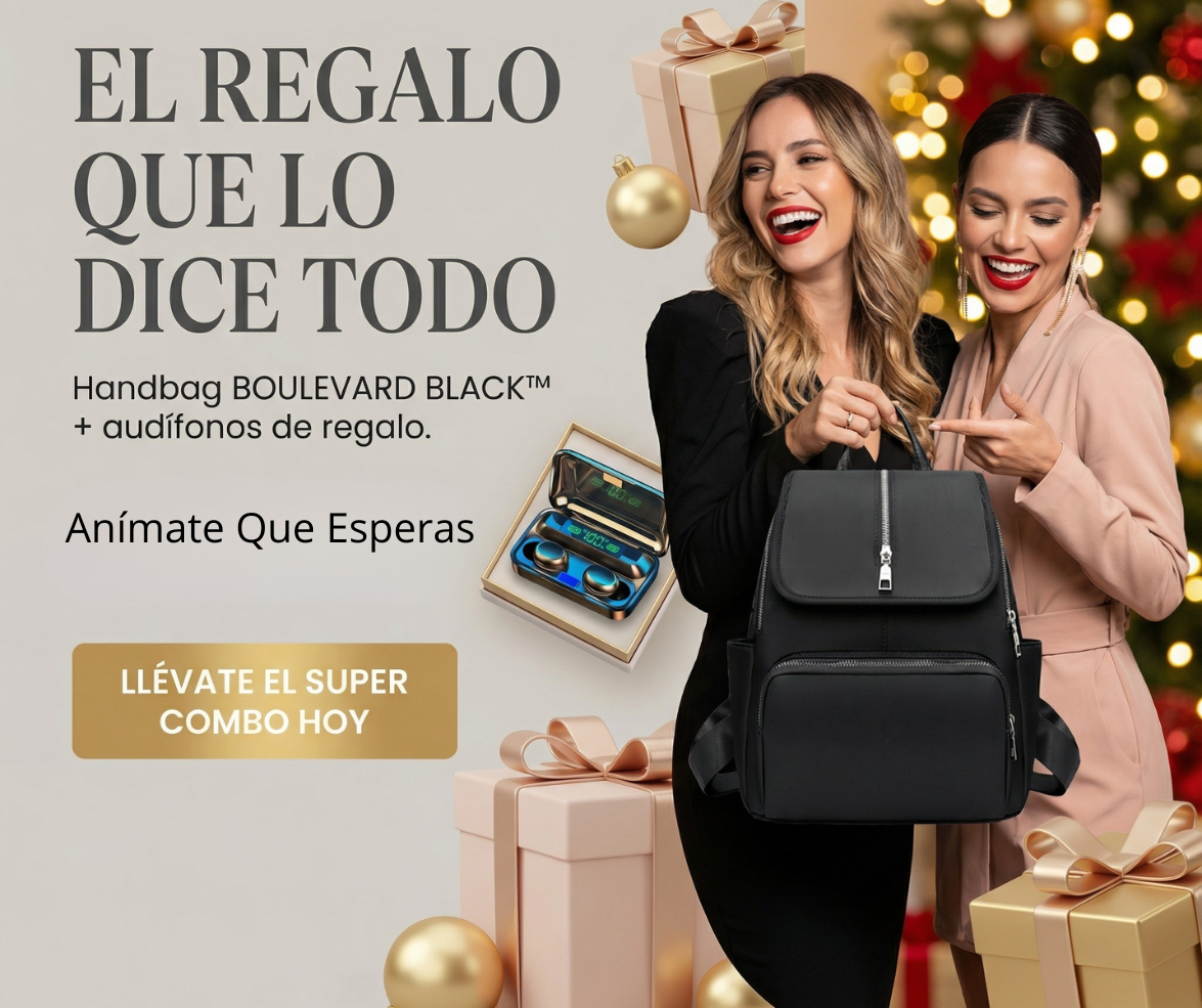 ✨NUEVO BOULEVARD BLACK™ Backpack + AUDIFONOS🔥 de obsequio SUPER COMBO - Patmia