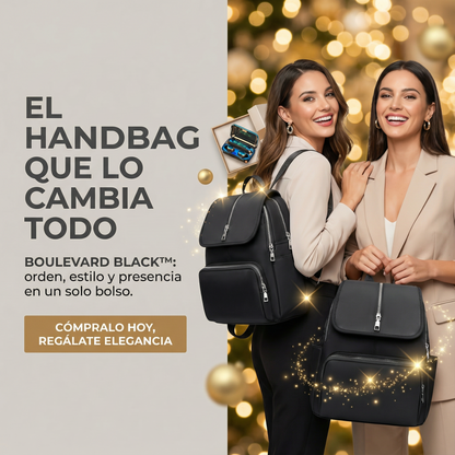 ✨NUEVO BOULEVARD BLACK™ Backpack + AUDIFONOS🔥 de obsequio SUPER COMBO - Patmia