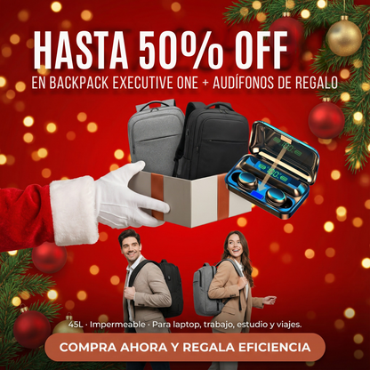 ✨NUEVO EXECUTIVE ONE™ Backpack + AUDIFONOS🔥 de obsequio SUPER COMBO - Patmia