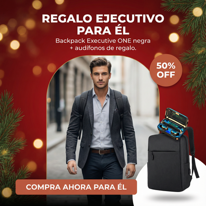 ✨NUEVO EXECUTIVE ONE™ Backpack + AUDIFONOS🔥 de obsequio SUPER COMBO - Patmia