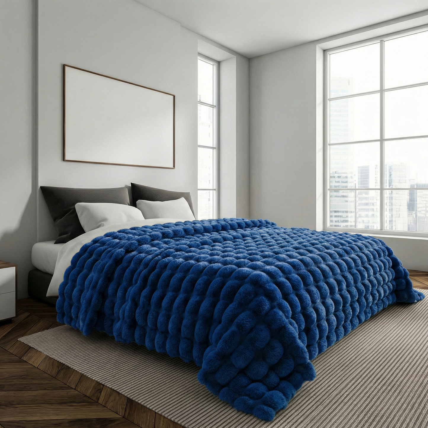 ✨NUEVA MANTA ULTRA SOFT NUBE DE ALGODON 3D - Patmia