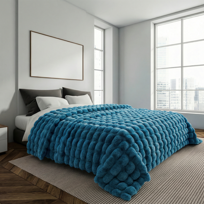 ✨NUEVA MANTA ULTRA SOFT NUBE DE ALGODON 3D - Patmia