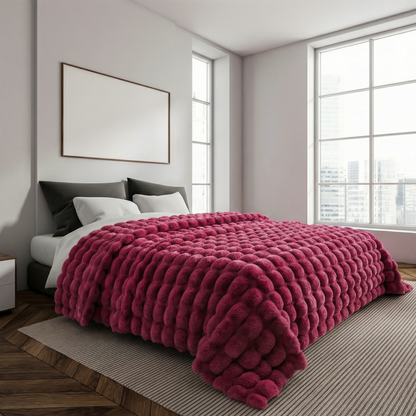 ✨NUEVA MANTA ULTRA SOFT NUBE DE ALGODON 3D - Patmia