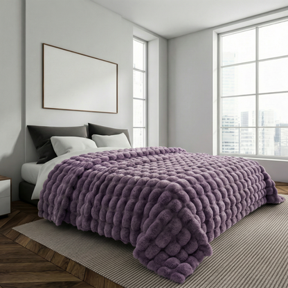 ✨NUEVA MANTA ULTRA SOFT NUBE DE ALGODON 3D - Patmia