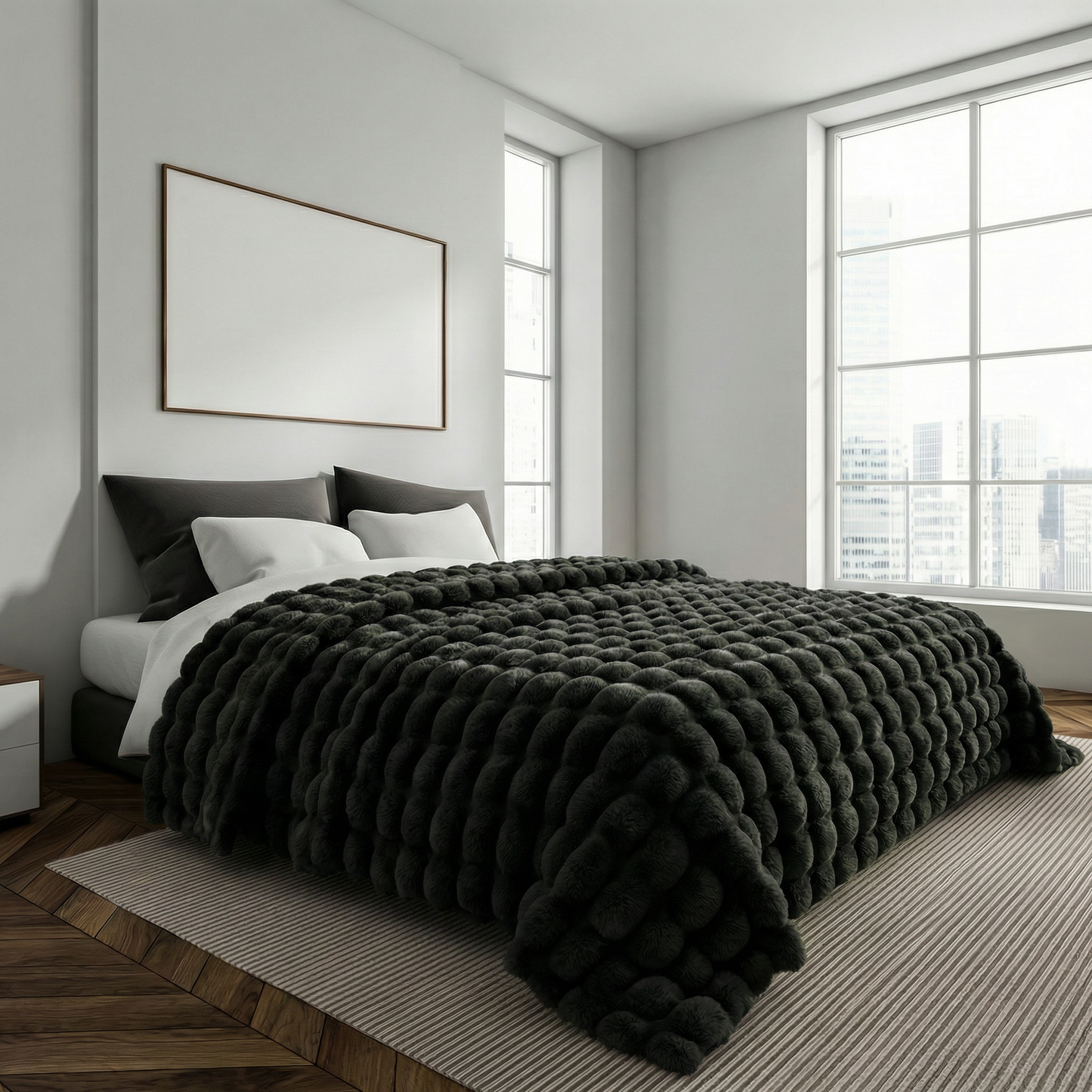 ✨NUEVA MANTA ULTRA SOFT NUBE DE ALGODON 3D - Patmia