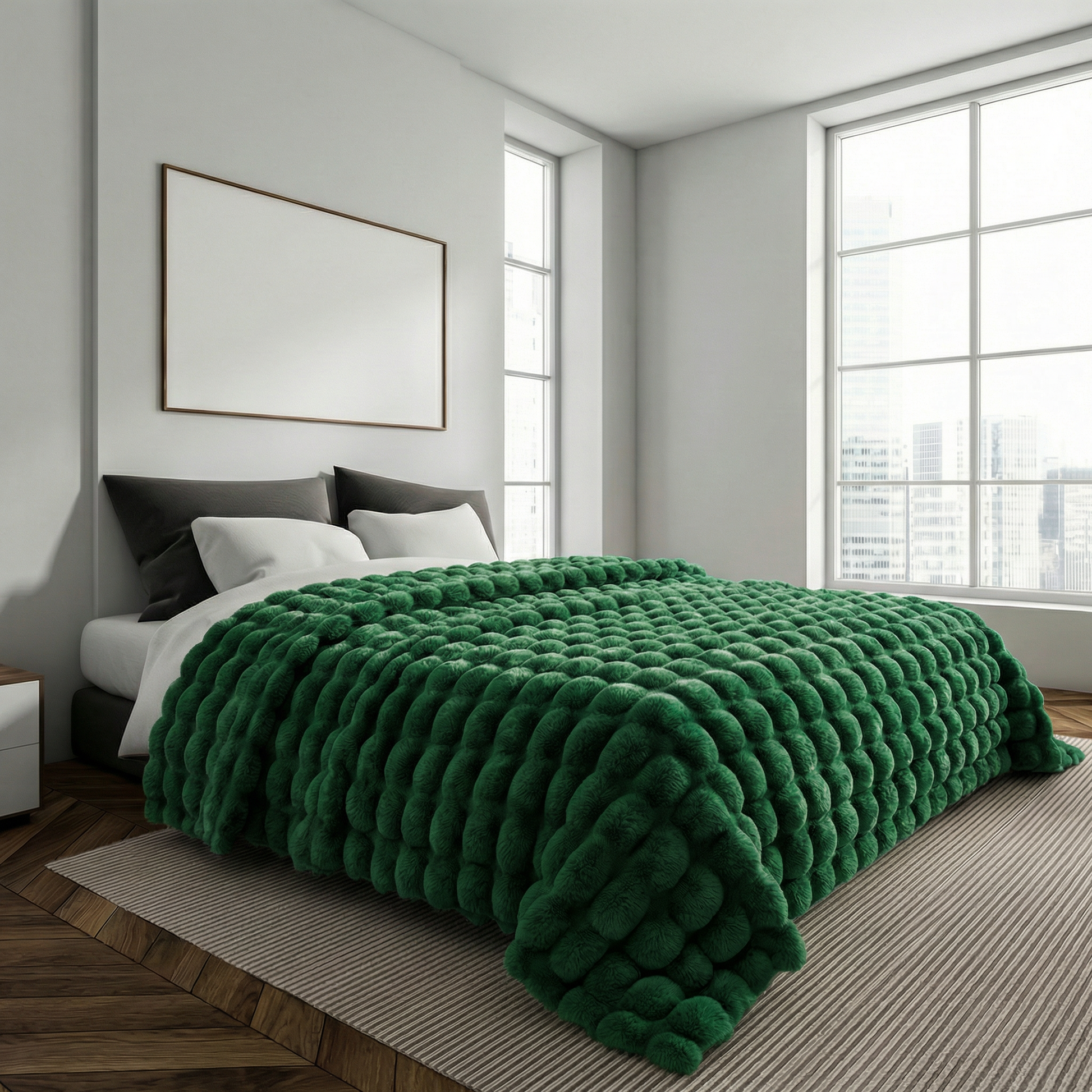 ✨NUEVA MANTA ULTRA SOFT NUBE DE ALGODON 3D - Patmia