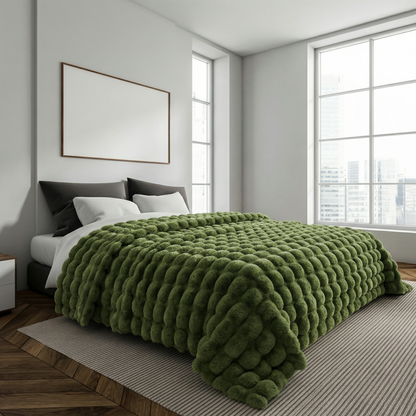 ✨NUEVA MANTA ULTRA SOFT NUBE DE ALGODON 3D - Patmia