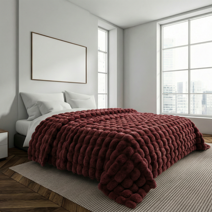 ✨NUEVA MANTA ULTRA SOFT NUBE DE ALGODON 3D - Patmia