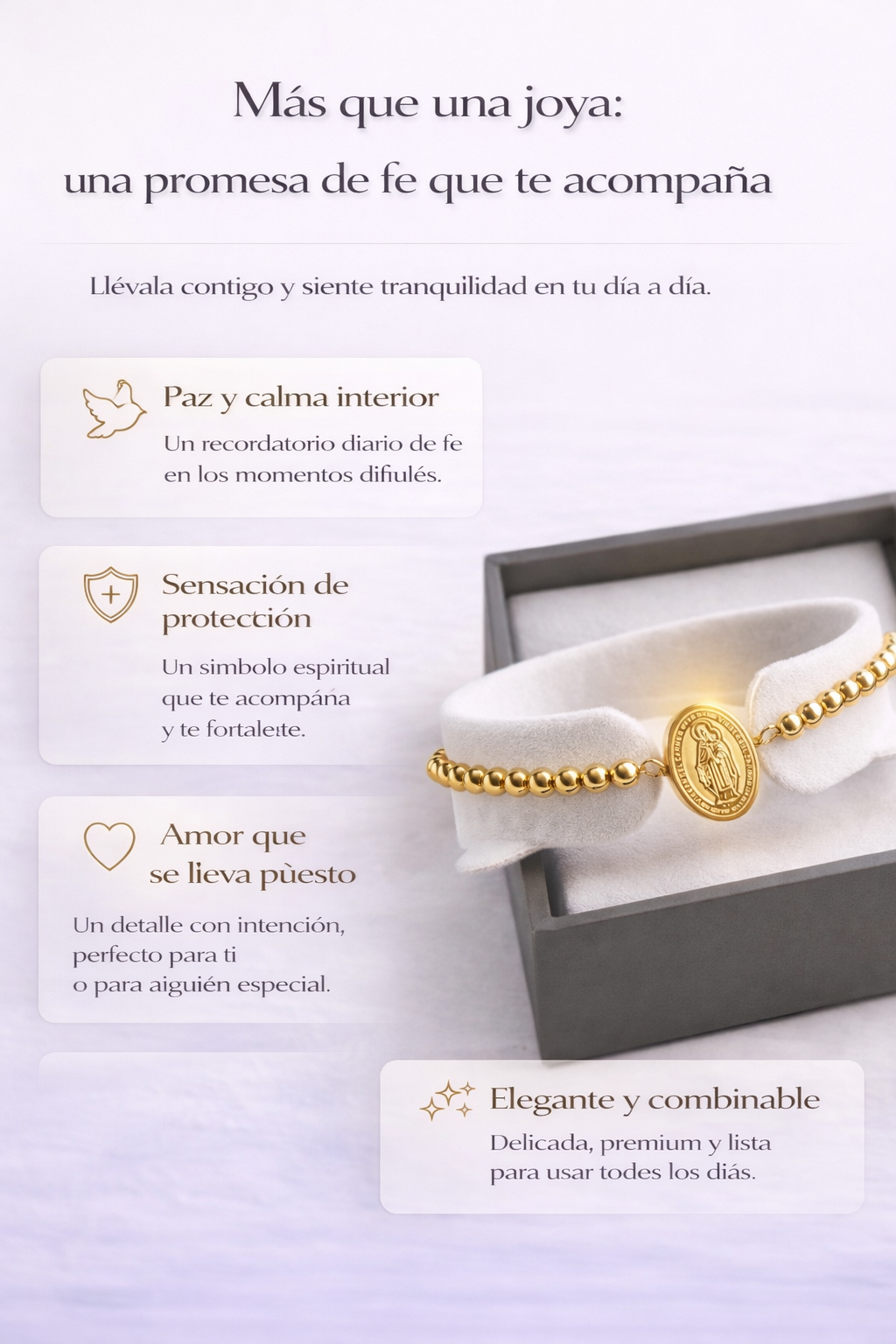 ✨NUEVA PULSERA PROMESA DE AMOR Y PROTECCIÓN DE LA VIRGEN DEL CARMEN· - Patmia