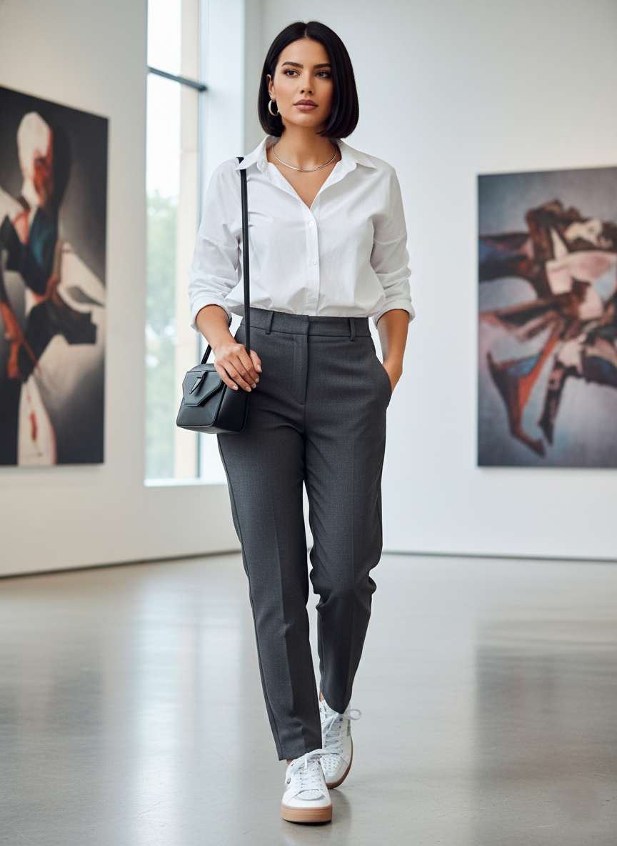 ASIA Zapato de Cuero Chic