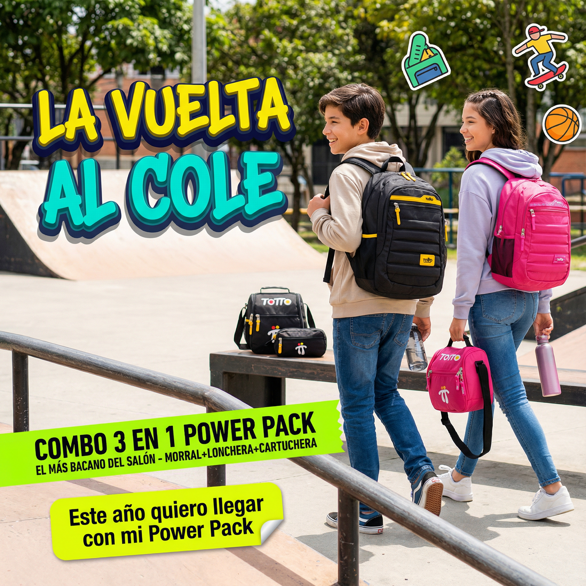 ✨NUEVO - COMBO 3 EN 1 POWER PACK EL MAS BACANO DEL SALON - Patmia