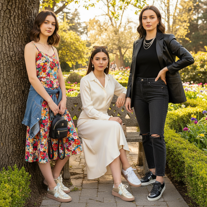 ASIA Zapato de Cuero Chic