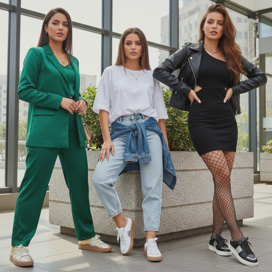 ASIA Zapato de Cuero Chic